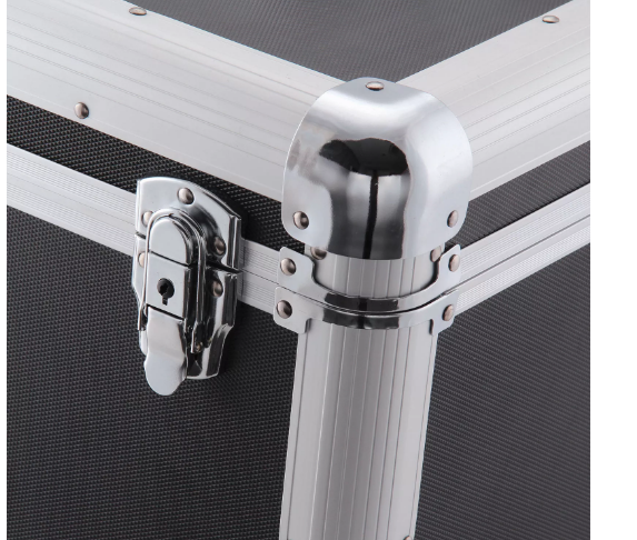 Aluminium DJ Flight Case Strong Carry Box with Foam 3