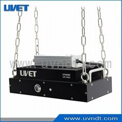 Stationary UV LED lamp for Large Area Fluorescent Inspection