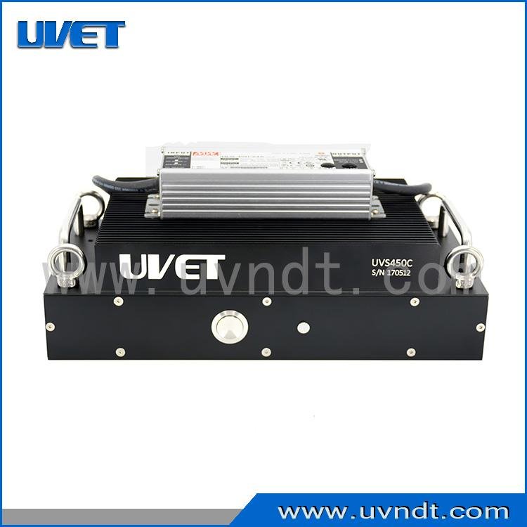 Stationary UV LED lamp for Large Area Fluorescent Inspection 3