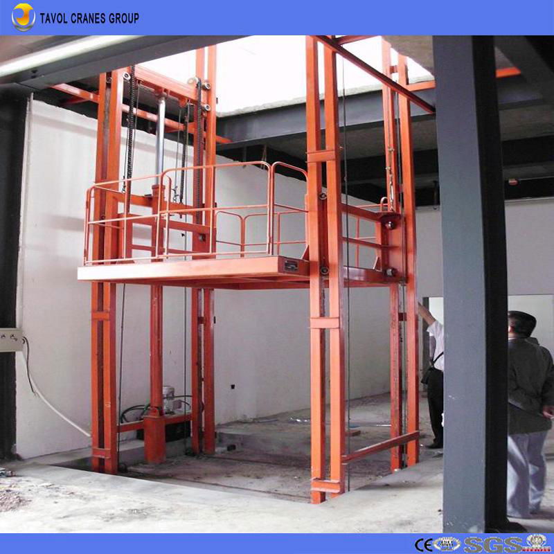 Low price warehouse cargo lift materials handling lift machinery for sale  3