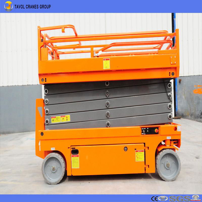 Electric self propelled Mobile Scissor Lift Platform for Sale 3