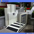 Home and public use hydraulic lift platform for disabled people 4