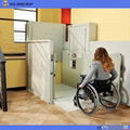 Home and public use hydraulic lift platform for disabled people