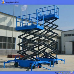 SJY Series Mobile Scissor Lift Platform for sky climbing maintenance