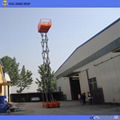 Electric driven self walking mobile scissor lift for sale