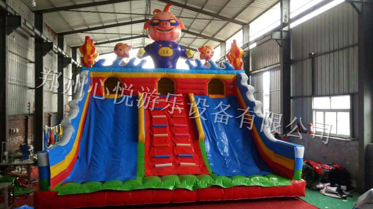 大圣归来新款充气滑梯 4