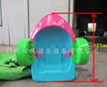 儿童水上手搖船搭配充氣水池遊樂設施 4