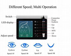 Full Touch Screen Magnetic Pen for Microblading Eyebrow,Eyeliner,Lips and MTS Ta