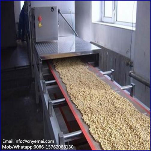 Continuous peanut roasting machine Microwave peanut roaster  3