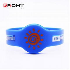 RFID silicone wristband