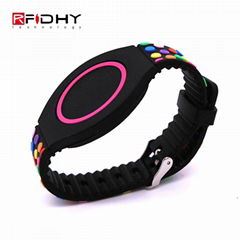 RFID silicone watch wristband