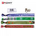 RFID fabric woven wristband 4