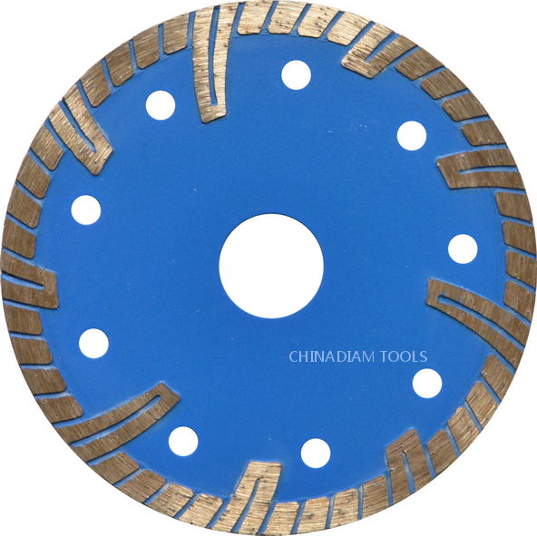 Hot press diamond turbo blade 4