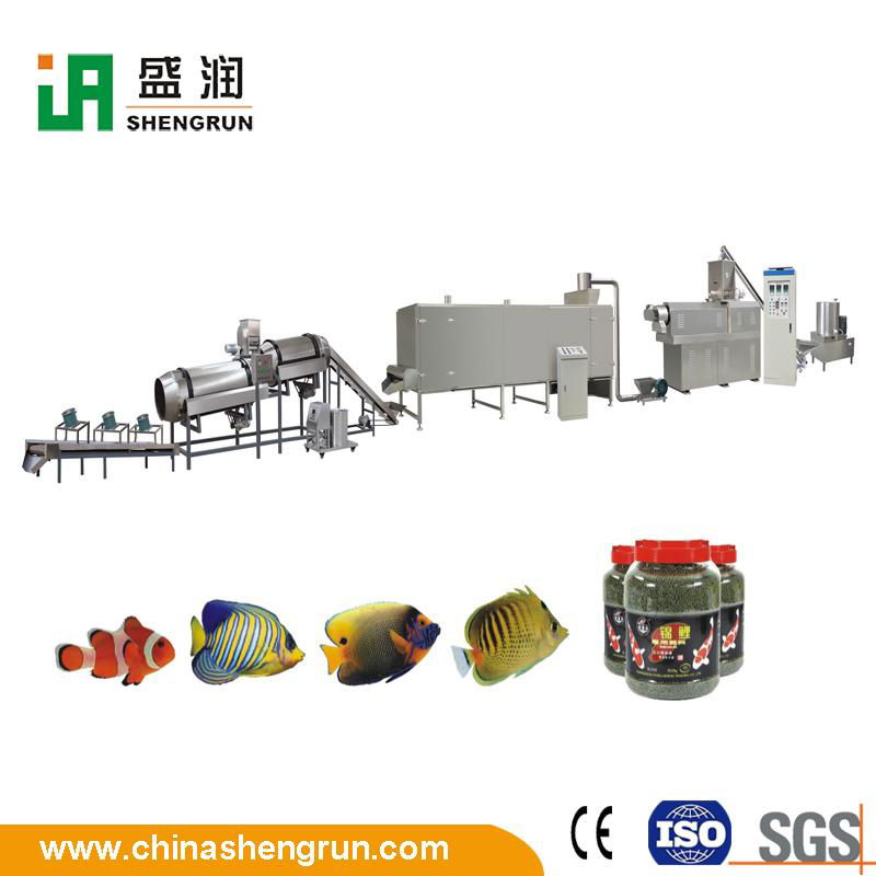 Floating Fish Feed Fish Fodder Pellet Making Machine 