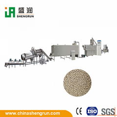 Extruded Floating Fish Feed Pellet Production Machine 
