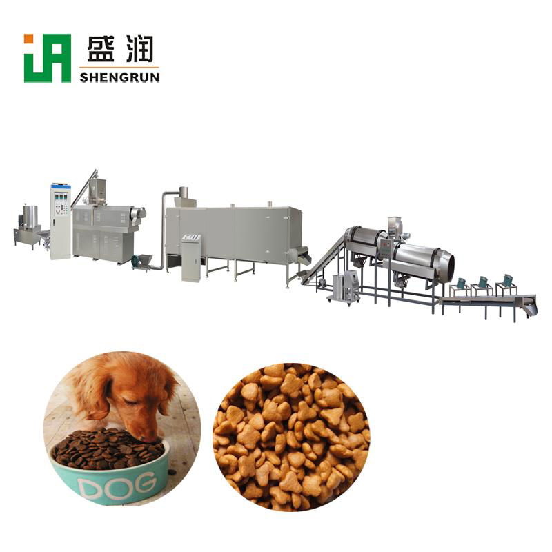 Dry Dog Food Extrusion Machine Cat Food Machine Line 