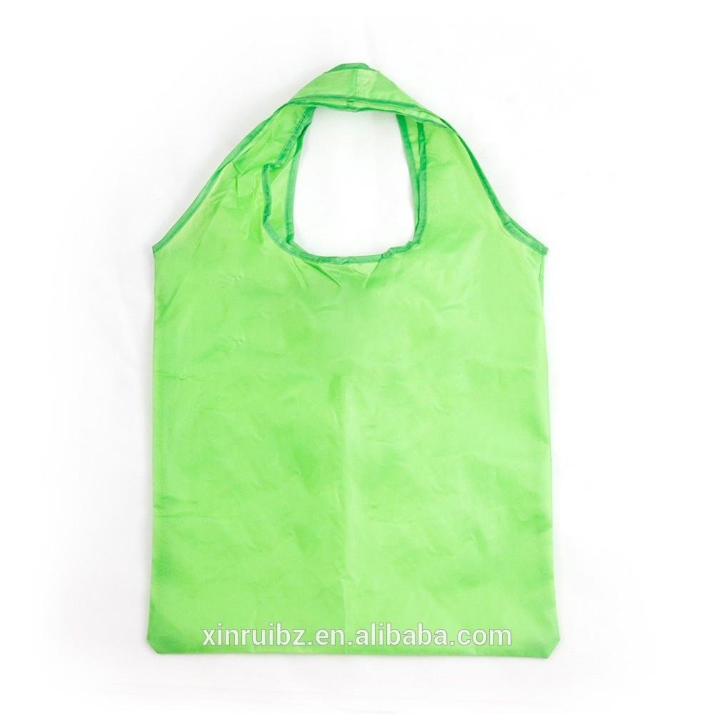 Promotional wholesale new fashion shopper bag custom nylon foldable tote bag 2