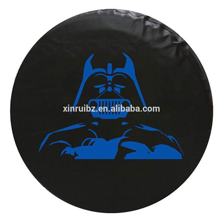 Wholesale custom printed  waterproof car spare tire protection tire cover 2