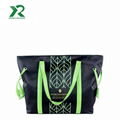 Cheap price fashion waterproof polyester oxford beach tote bag with side string