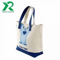 guangzhou factory direct Hot selling customize size and logo canvas tote bag fas 2