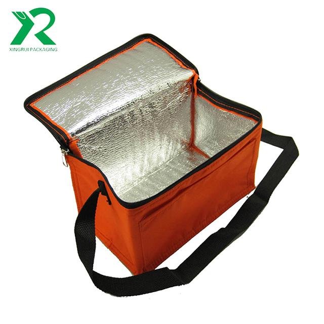 Aluminium foil insulated thermal lunch Waterproof cooler bag