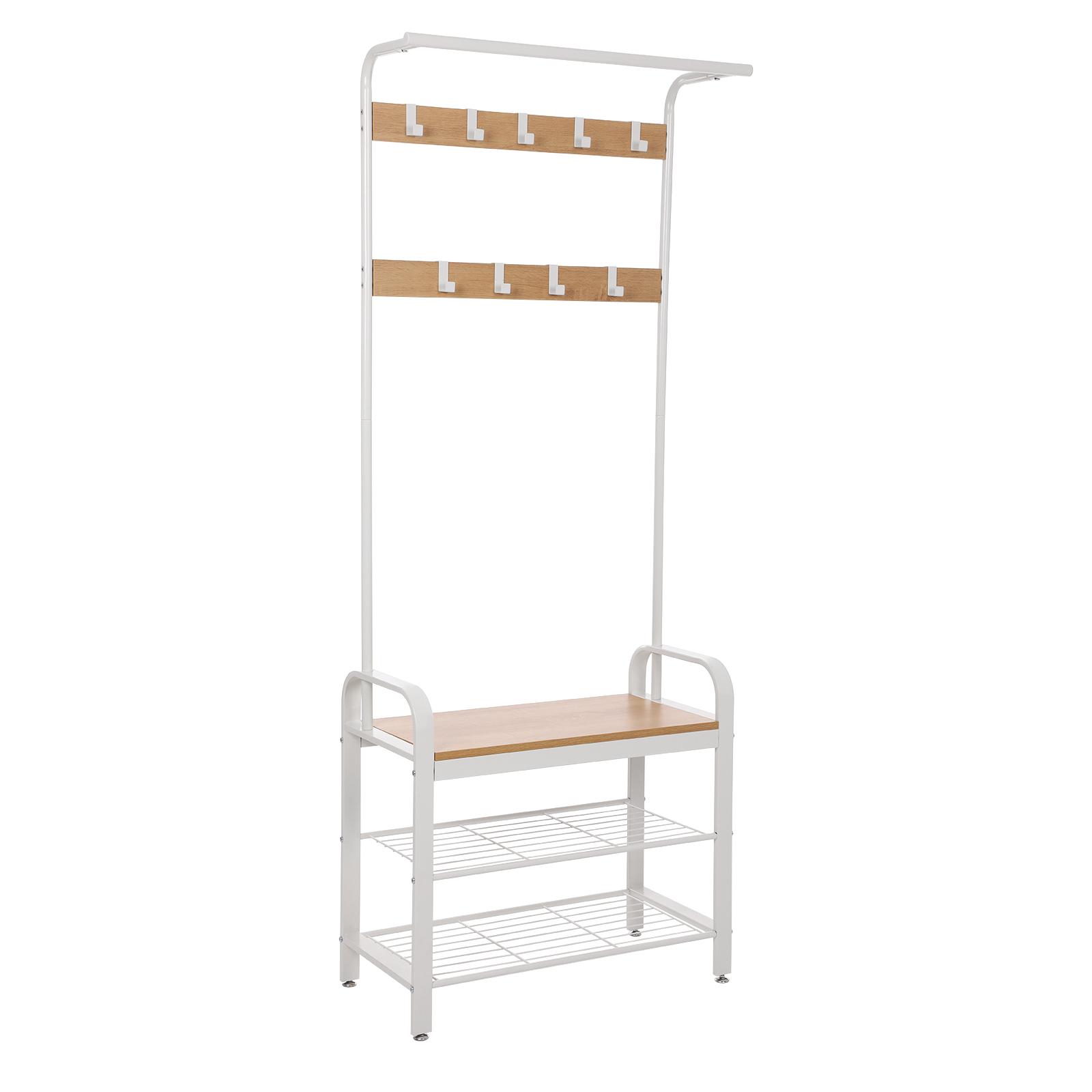 White Hall Rack / Hat and Coat Stand HSR40W Songmics (China Trading