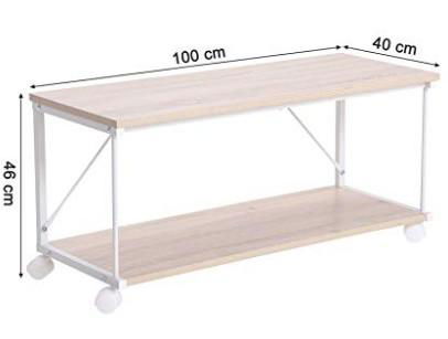 TV Stand with Wheels 2