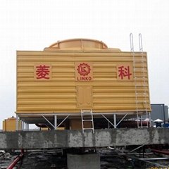 CTI ISO Low Noise Cross Square Flow Type Cooling Tower Manufacturer Guangdong