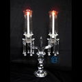 glass candelabra centerpiece cc078-1