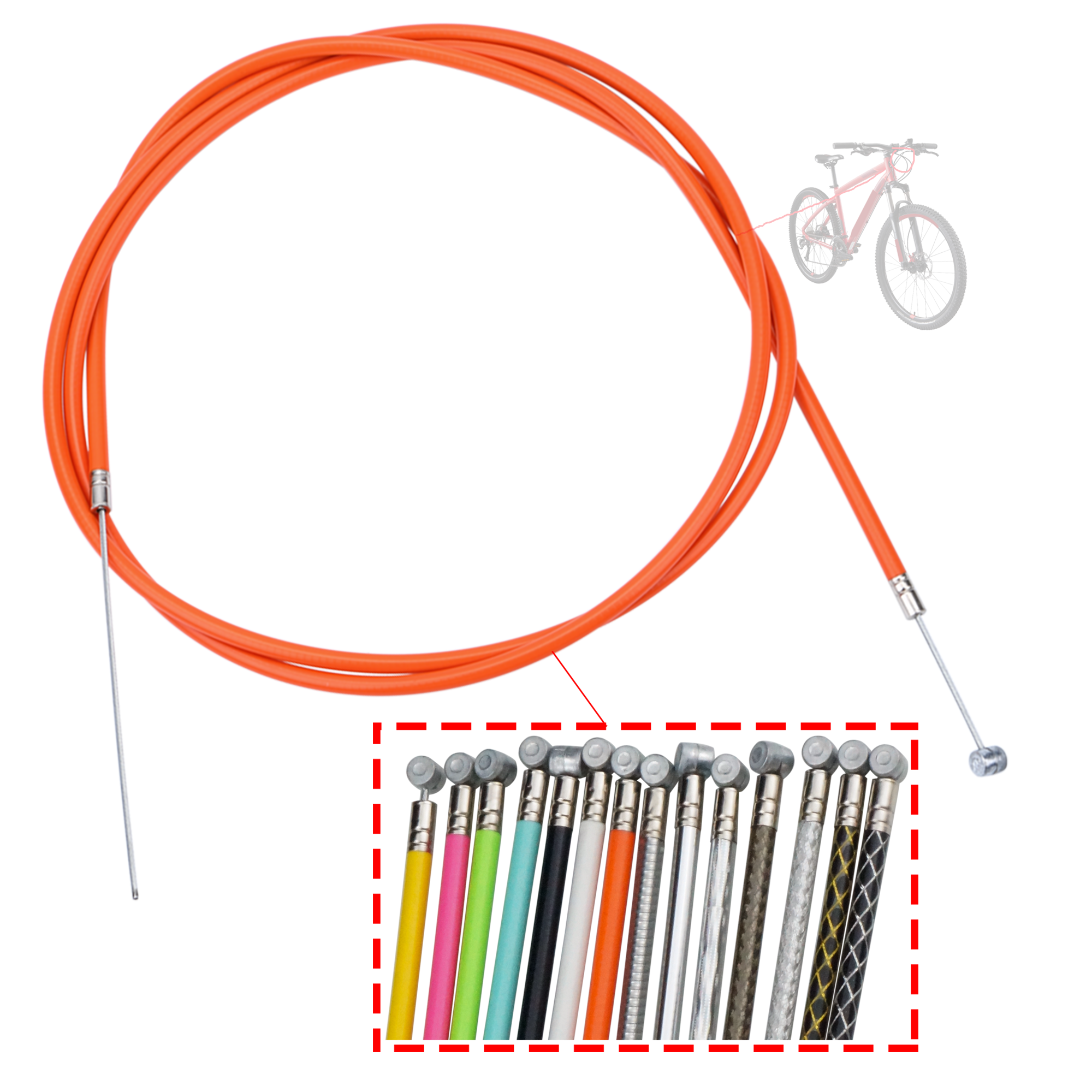 Cheap brake cable bicycle spare parts HYBB SZHY (China