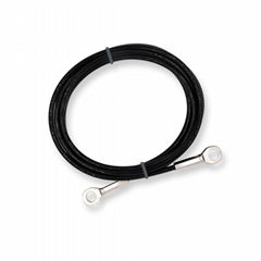 Coated steel gym fitness equipment cable