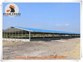 Bolivia chicken broiler slatted floor system for poultry farming 