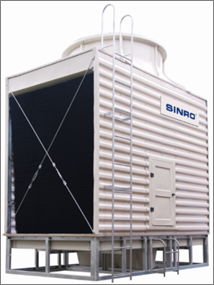 Air Conditioning Low Noise Cross Flow Square Cooling water Tower