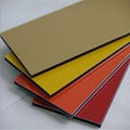 Polyester coating aluminum composite