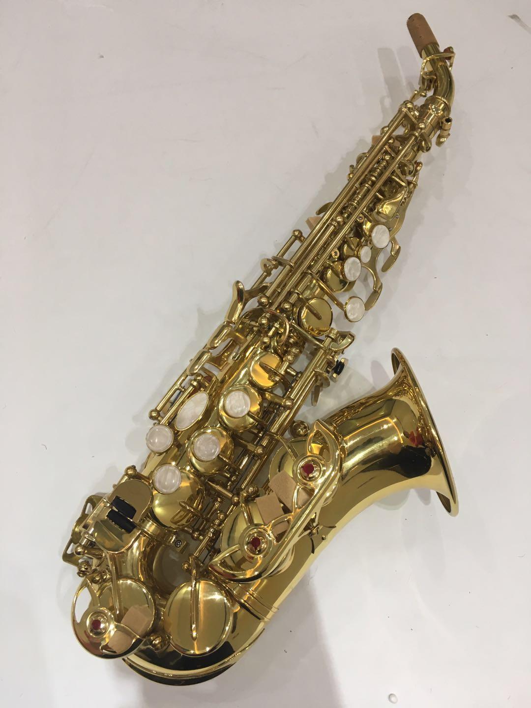 Cheap Price Bb Key Bended Soprano Saxophone MSO015 Mountain,OEM