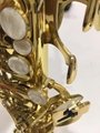 Cheap Price Bb Key Bended Soprano Saxophone 4