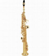 Hot Sale Popular Bb Key Straight Soprano Saxophone