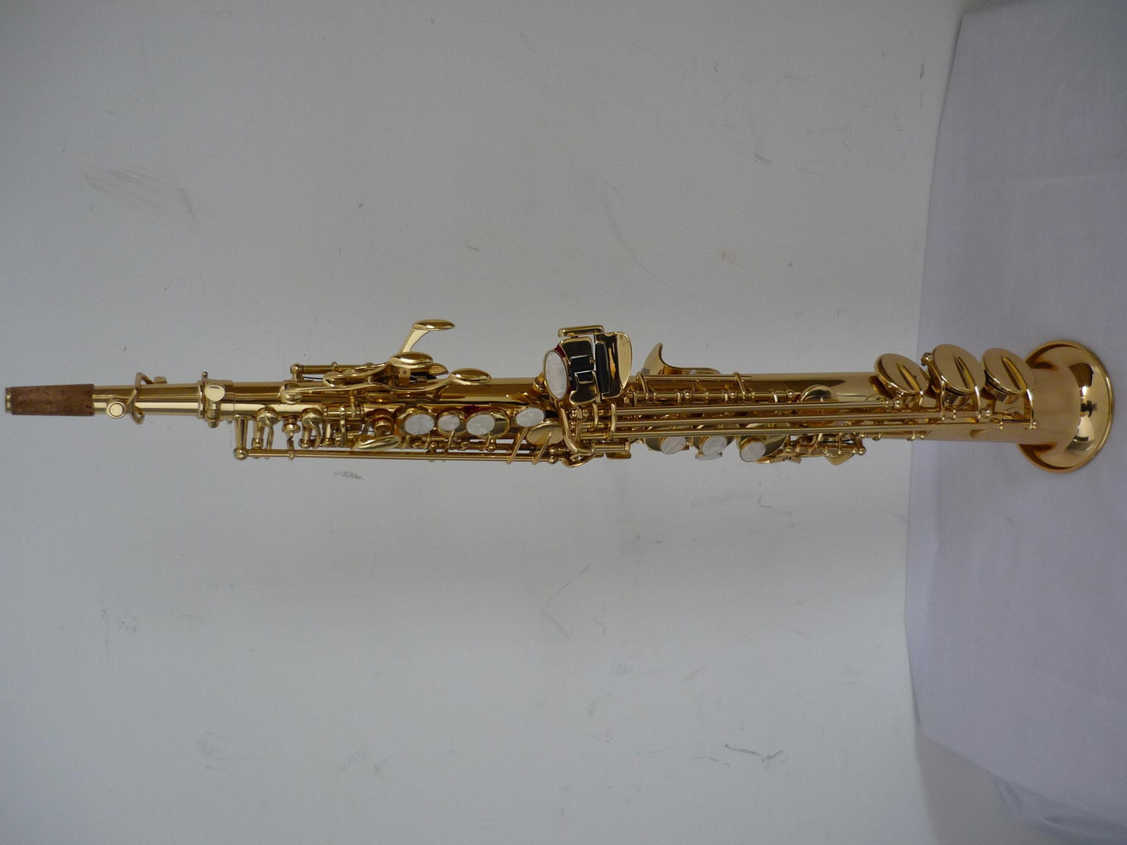 Hot Sale Popular Bb Key Straight Soprano Saxophone 4