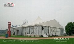 20m width unique design high peak tent for wedding
