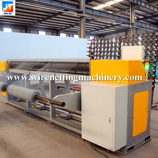 Low noise chicken hexagonal wire mesh machine with high output  2