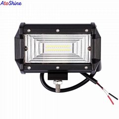 Offroad 5INCH 36W Flood LED Work Light bar for jeep truck 