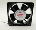 made in factory pure copper 2 lead wire connect ac fan 120x120x25mm  2