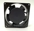 2 lead wire connect ball bearing system 92x92x25mm ac axial cooling fan  2