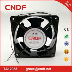 5inch made in china supplier ac cooling fan 120x120x38mm 220VAC  ball bearing