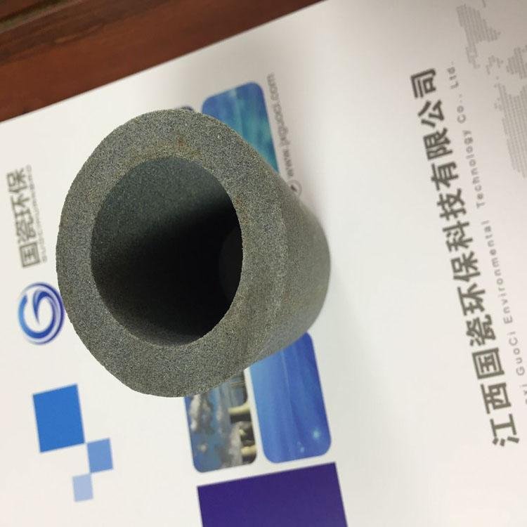 Corundum ceramic membrane filter tube