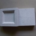 Microporous ceramic filter plate