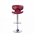 Modern High Bar Chair For Bar Table Tall Bar Stool Chair With Footrest 3