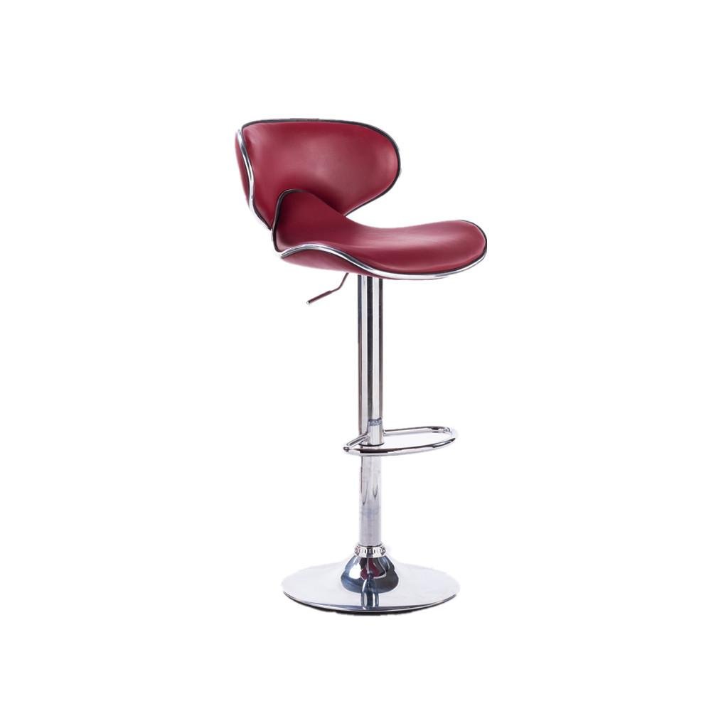 Modern High Bar Chair For Bar Table Tall Bar Stool Chair With Footrest 5