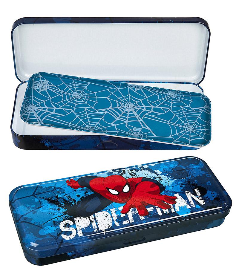 Double-Decked Stationery Metal Tin Case for Student Pencil Box 3