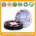 Metal Can Chocolate Tin Box 